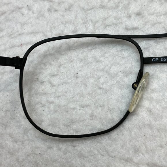 Artcraft USA Eyeglasses Frame Aviator 55-18-145 Jet Black Matte - Picture 9 of 14